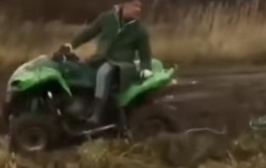 Буксировка головой в грязь: видео